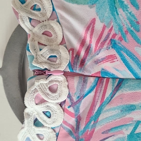 CAPPAGALLA Tropical Caribbean MAXI DRESS SIZE 8 Vintage VIBES 👌 - Picture 6 of 9